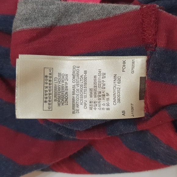 Burberry Brit Cotton Striped Polo Shirt - Picture 8 of 10